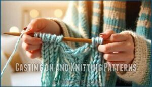 casting on and knitting patterns