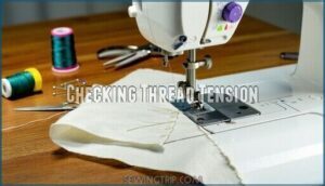 checking thread tension