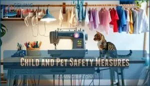 child and pet safety measures