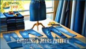 choosing a jeans pattern