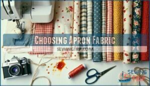 choosing apron fabric