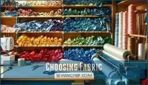 choosing fabric