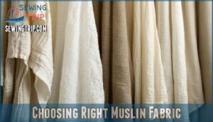 choosing right muslin fabric
