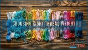 choosing right thread weight