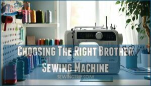 choosing the right brother sewing machine
