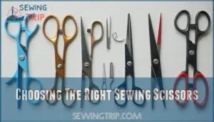 choosing the right sewing scissors