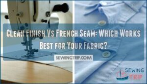 clean finish vs french seam