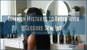 common mistakes to avoid with closure sew ins