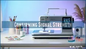 confirming signal strength