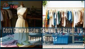 cost comparison: sewing vs retail vs thrift stores