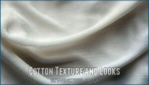 cotton texture and looks