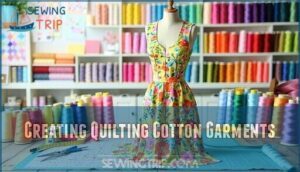 creating quilting cotton garments