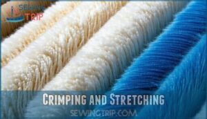 crimping and stretching