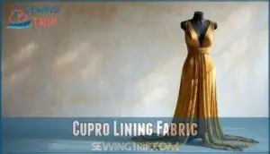 cupro lining fabric