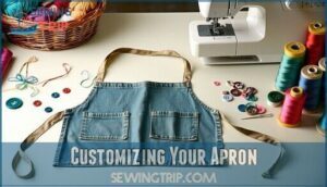 customizing your apron
