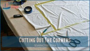 cutting out the corners
