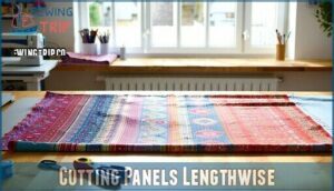 cutting panels lengthwise