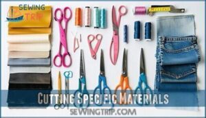 cutting specific materials