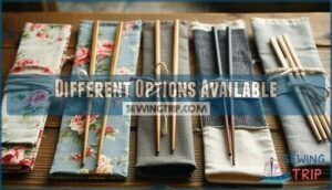 different options available
