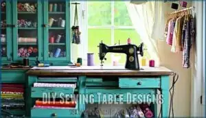 diy sewing table designs
