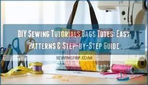 diy sewing tutorials bags totes