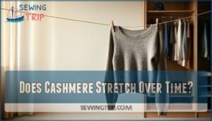 does cashmere stretch over time