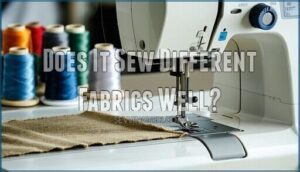 does it sew different fabrics well
