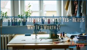does sewing require patience
