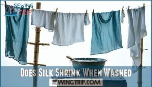 does silk shrink when washed