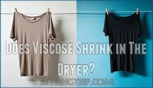 does viscose shrink in the dryer
