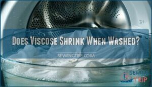 does viscose shrink when washed