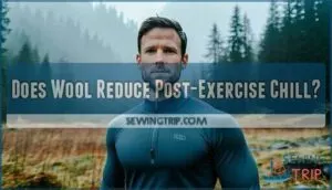 does wool reduce post-exercise chill