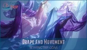 drape and movement