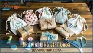drawstring gift bags