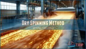 dry spinning method