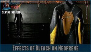 effects of bleach on neoprene