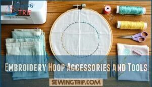 embroidery hoop accessories and tools