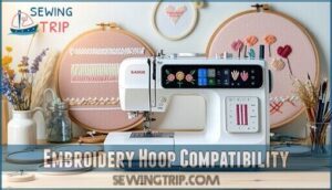 embroidery hoop compatibility