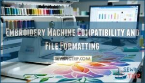 embroidery machine compatibility and file formatting