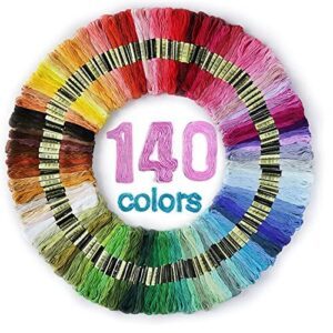 Embroidery Thread Floss 140 Colors B07TF4W6FW