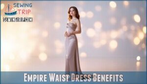 empire waist dress benefits