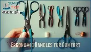 ergonomic handles for comfort