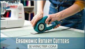 ergonomic rotary cutters