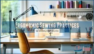 ergonomic sewing practices