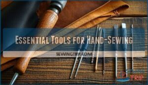 essential tools for hand-sewing