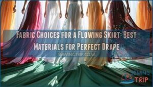 fabric choices for a flowing skirt fabric choices for a flowing skirt