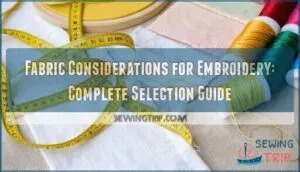 fabric considerations for embroidery