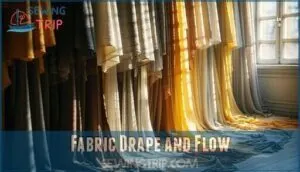 fabric drape and flow