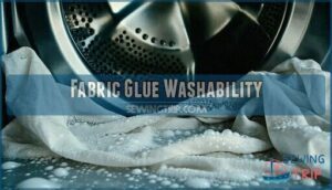 fabric glue washability
