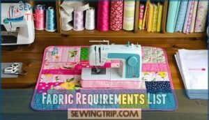 fabric requirements list